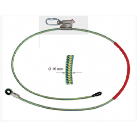 Longe câble de maintien au travail réglable EN358