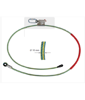 Longe câble de maintien au travail réglable EN358