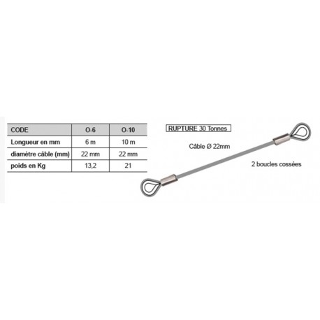 Generic Cable / Corde De Traction Et De Remorquage 5T / 4m - Prix pas cher
