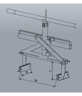 Pince pour marches et bordures EICHINGER CMU 200kg