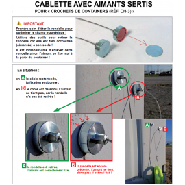 Pack lève container de 20 ou 40 pieds