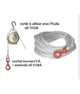 Corde à poulie