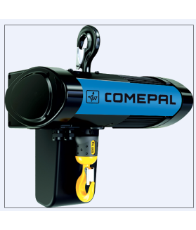 Palan électrique COMEPAL à chaîne 63kg à 5 tonnes 400V tri