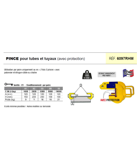 PINCE LEVE TUBE/TUYAU 