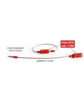 Cable de marquage "CLIP EASY"