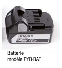 Batterie pour pompe hydrauliquePYB