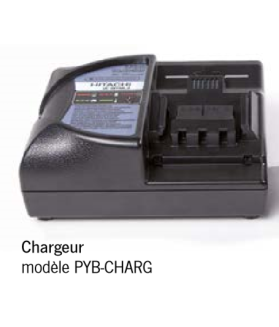 Chargeur pour batterie pour pompe hydrauliquePYB