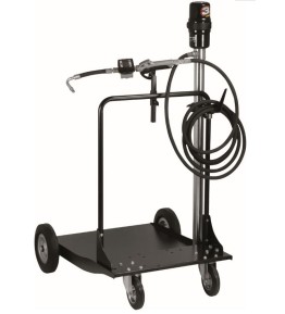 Ensemble pneumatique huile 180-220 kg avec pistolet digital et chariot