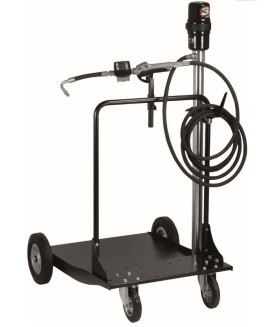 Ensemble pneumatique huile 180-220 kg avec pistolet digital et chariot