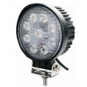 Phare de travail rond 9 LED 27W