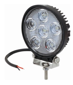 Phare de travail rond 6 LED 18W 1200 lumen