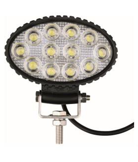 Phare de travail ovale 12 LED 36W