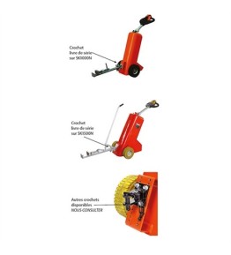 Tracteur pousseur électrique 1t & 1.5t