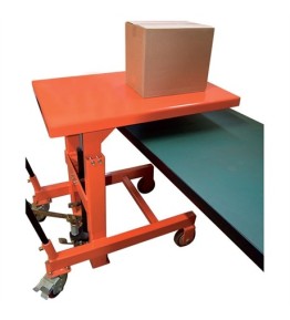 Table élévatrice manuelle 900kg encastrable