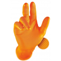 Gants jetables nitrile 240mm 0.15mm, bte de 50 pc