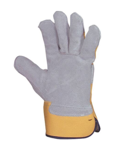 Gants docker croûte de bovin TAILLE 10 qualité supérieure