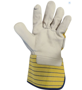 Gants docker fleur de bovin TAILLE 10 avec manchette renforcée