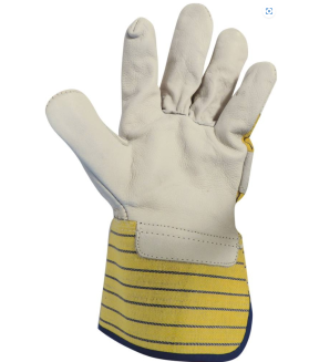 Gants docker fleur de bovin TAILLE 10 avec manchette renforcée