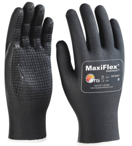 Gants de manutention 100% enduit nitrile