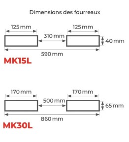 Potence pour chariot élévateur 1500 à 3000 kg