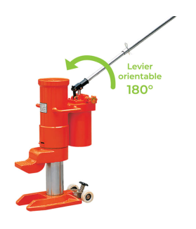 Cric monobloc à patte 5000 à 25000 kg