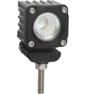 Phare de travail carré LED 10/32V 10W 600 lumens faisceau large