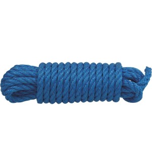 Cordage polypropylène bleue 12mm - 15m