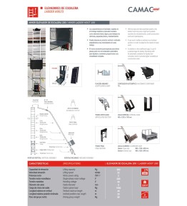 ECHELLE MONTE MATERIAUX LADDER 150 & 200Kg