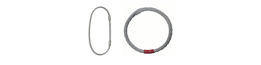 Elingue cable sans fin grelinées ou double manchonnage