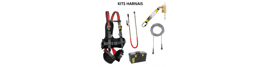 kit antichute spécial élagueur, kit antichute toiture, kit antichute travaux en suspension, kit universel